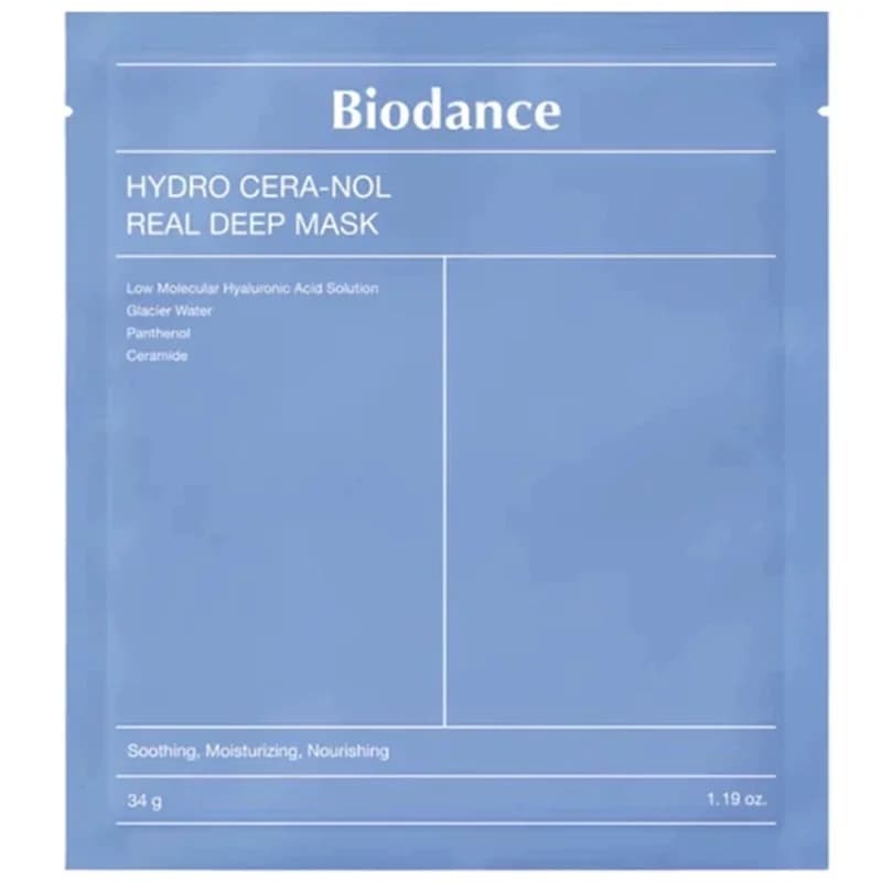 Biodance Маска за Лице със Серамиди, Пантенол и Хидратиращи Съставки 34 г, eBag