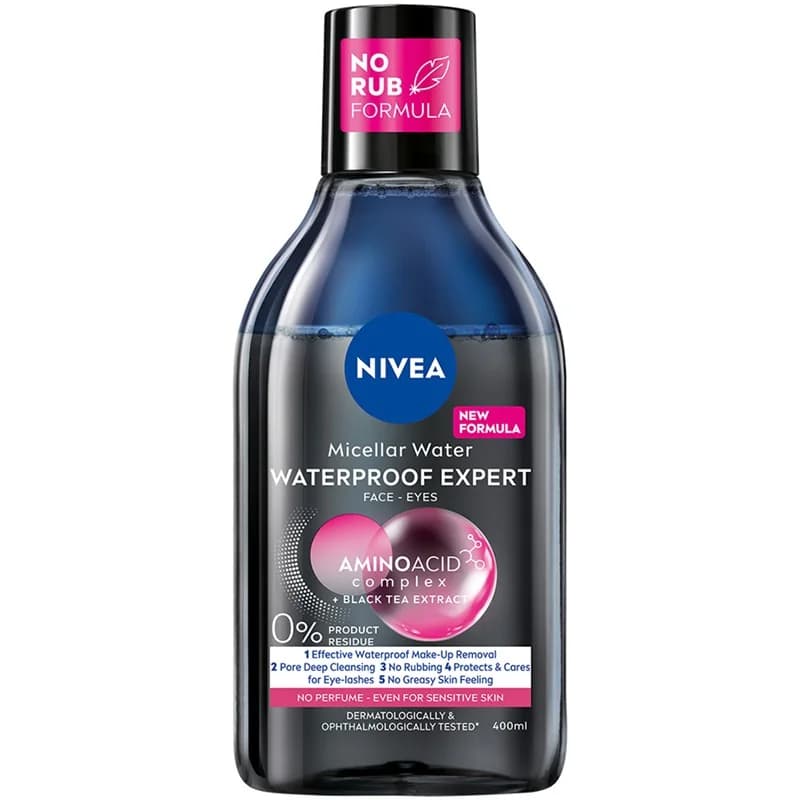 Нивеа Мицеларна Вода Expert Make-up Двуфазна 400 мл, eBag