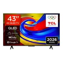 TCL Телевизор 43P7L QLED SMART GOOGLE TV, Техномаркет