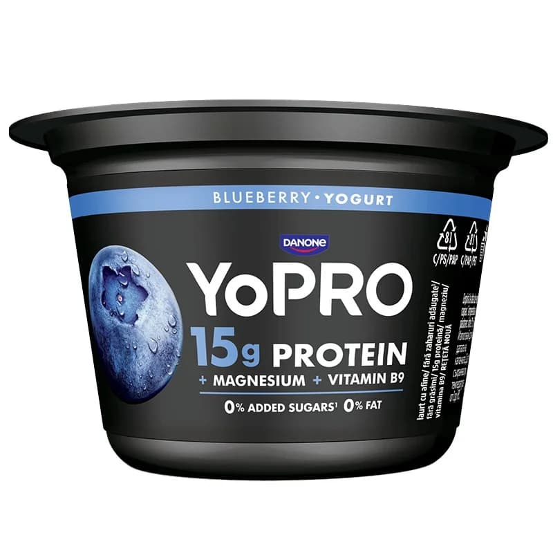 yopro ЙоПРО Протеинов Млечнокисел Продукт Danone Боровинка 160 г, eBag