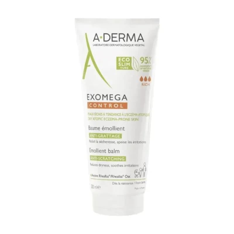 a derma A-DERMA Exomega Control Емолиентен Балсам 200ml 1 бр, cheap.bg