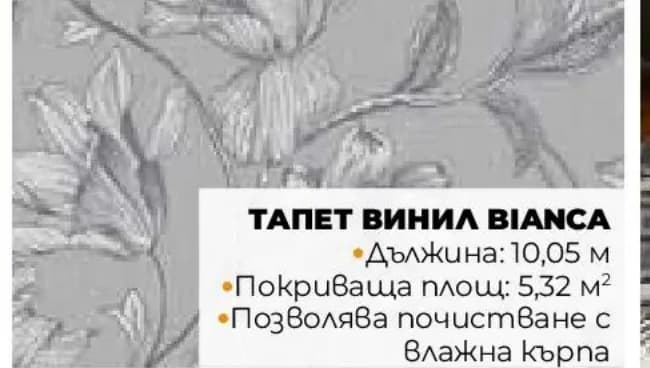 Тапет винил BIANCA, Практис