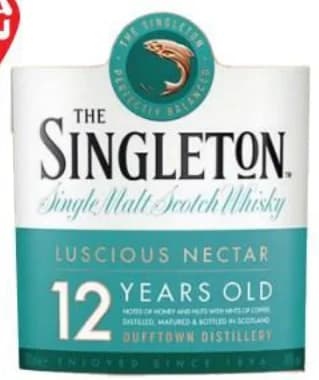 singleton SINGLETON Уиски 12-годишно, T MARKET