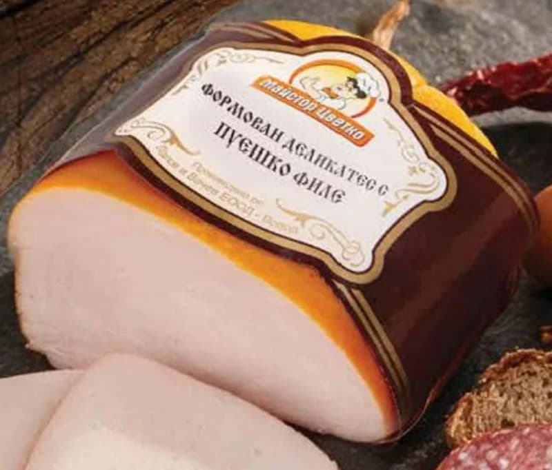 Майстор Цветко Формован деликатес с пуешко филе, Fantastico