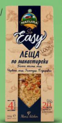 NATURA So Easy Боб / Леща по Ханджийски / Манастирски
