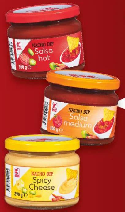 kaufland classic Kaufland Classic Дип за начос (Salsa medium), cheap.bg