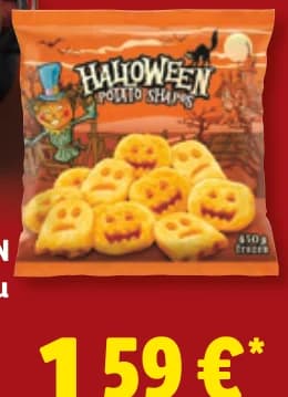 halloween HALLOWEEN Картофени хапки С форма на духчета, cheap.bg