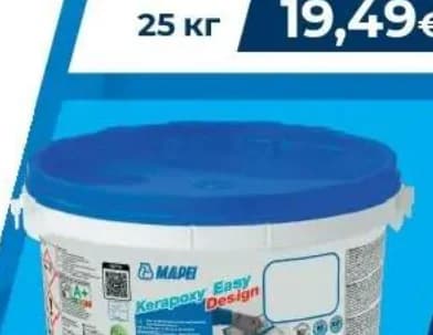 mapei MAPEI Епоксидна фуга KERAPOXY EASY DESIGN, Практикер