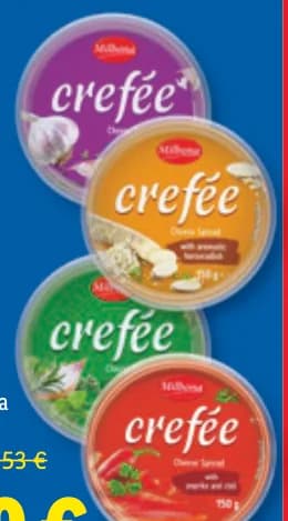 Milbona Крем за мазане, Lidl