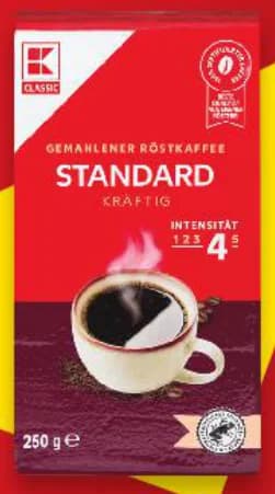 K-CLASSIC Мляно кафе Standard, Kaufland