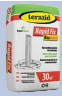 terazid Terazid БЪРЗОВТВЪРДЯВАЩ ЦИМЕНТ BAUBETON RAPID FIX 30КГ*, Mr. Bricolage