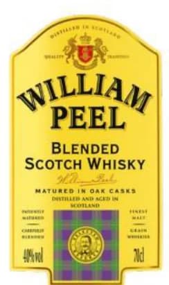 william peel WILLIAM PEEL Уиски Blended Scotch Whisky, T MARKET