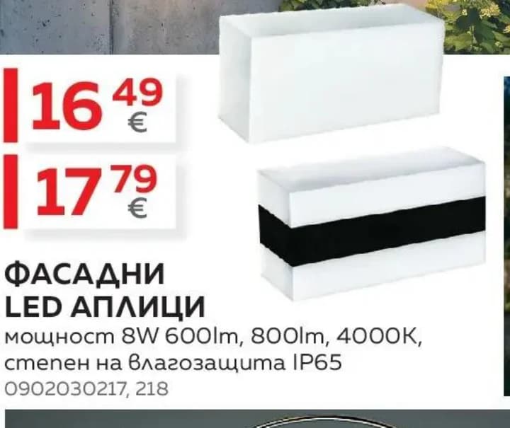 Фасадни LED аплици, Masterhaus