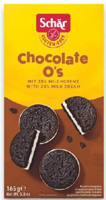schar SCHÄR Бисквити Chocolates O's без глутен, cheap.bg