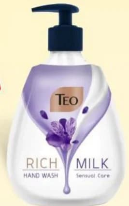 teo TEO Течен сапун Rich Milk различни видове, T MARKET