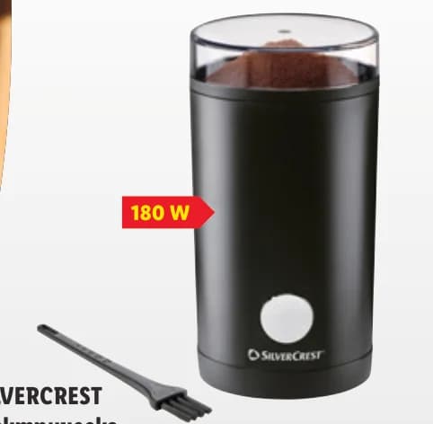 silvercrest SILVERCREST Електрическа кафемелачка С механизъм от неръждаема стомана До 70 г кафе на зърна, cheap.bg