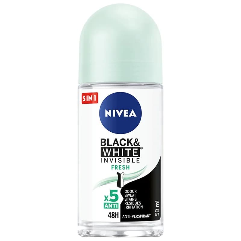 nivea Нивеа Део Рол Он Invisible on Black & White Fresh 50 мл, cheap.bg