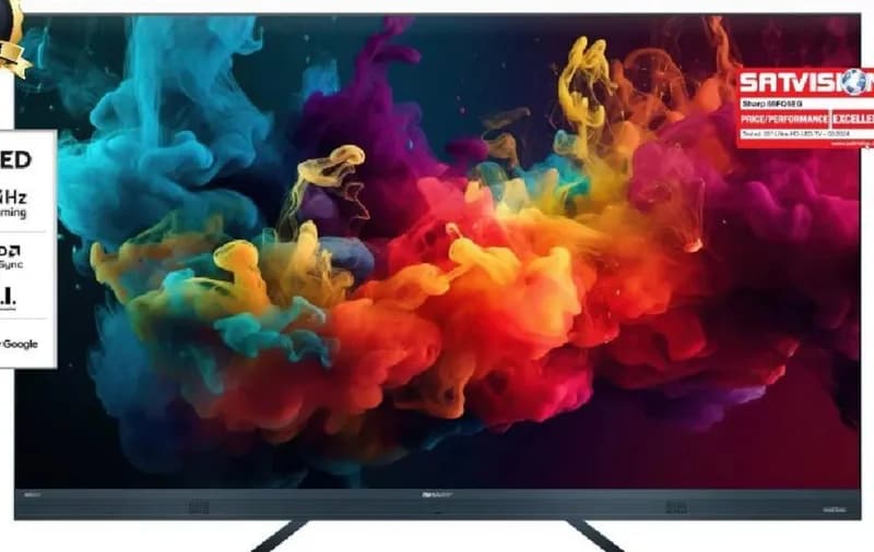 SHARP 4K Ultra HD 144Hz QLED Google телевизор FQ5E, Интерсервиз Узунови