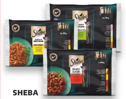sheba Sheba Храна за котки пауч различни видове, cheap.bg