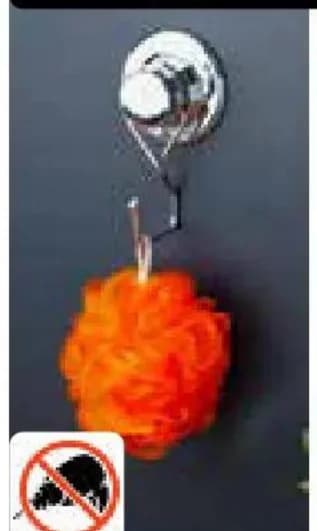 teknotel TEKNOTEL Единична закачалка с вакуум DM237 4x8x14 см, Практис