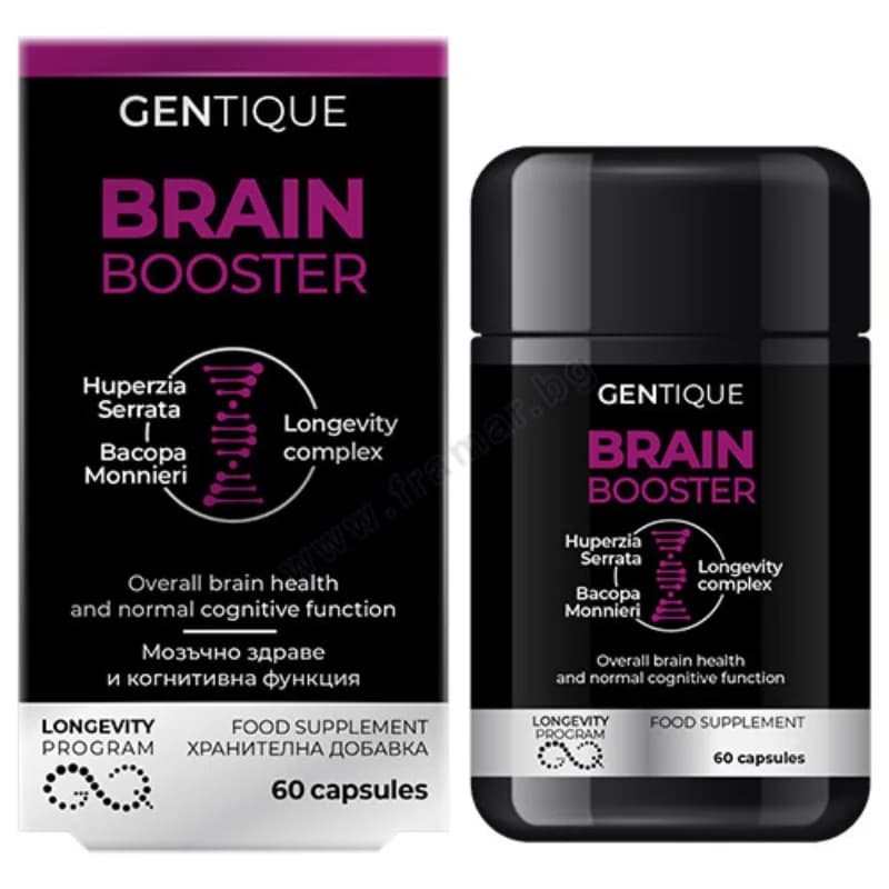 gentique GENTIQUE Дълголетие Мозъчна Дейност И Когнитивна Фунция 60 Капсули 1 бр, cheap.bg