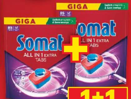 somat giga SOMAT GIGA Таблетки за съдомиялна избрани видове, cheap.bg