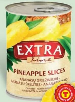 extra line EXTRA LINE Ананас различни видове, T MARKET