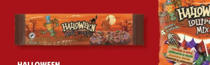 halloween HALLOWEEN Бисквити с натурален шоколад и цветни дражета, cheap.bg