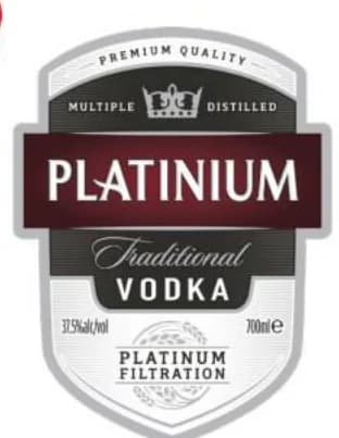 platinium PLATINIUM Bogka 37.5%, T MARKET