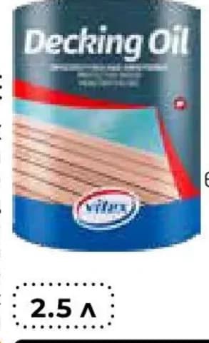 vitex VITEX Защитно масло импрегнатор ДЕКИНГ ОЙЛ, Практис