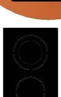 hotpoint Hotpoint HRD 5030 B Вграден керамичен плот, Зора