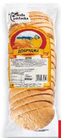 Добруджа Хляб нарязан с жива закваска