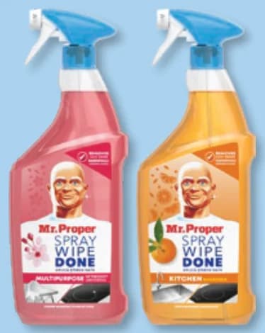 mr. proper MR. PROPER Почистващ спрей, Lidl