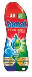 somat Somat GIGA Гел за съдомиялна 3x38 измивания или Таблетки за съдомиялна, Различни видове, Lilly Drogerie