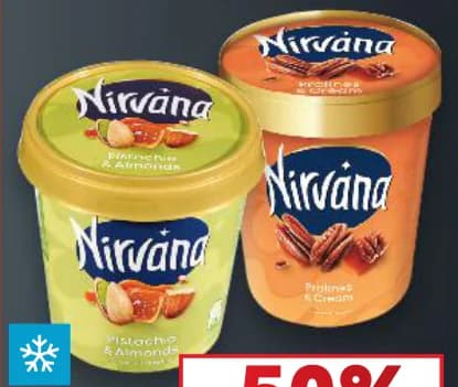nirvana NIRVANA Сладолед различни вкусове, cheap.bg