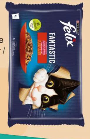 PURINA Felix Храна за котки, Бурлекс