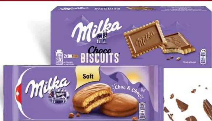 MILKA Бисквити, T MARKET