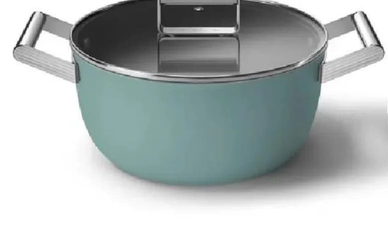 Smeg Тенджера CSF2412EGM Изумрудено зелена, Интерсервиз Узунови