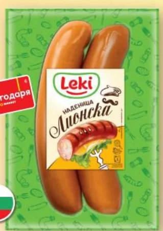 leki LEKI Наденица лионска, T MARKET