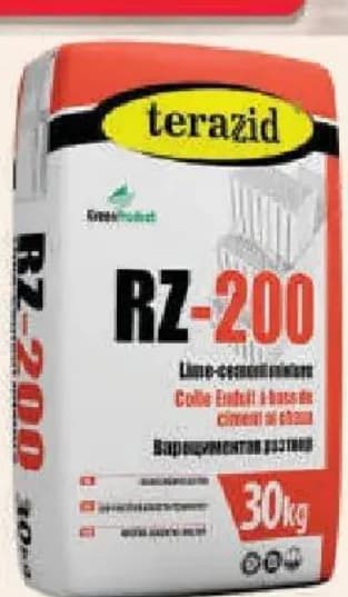 terazid terazid Разтвор за зидарии RZ-200, Мал Мук