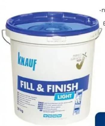 knauf Knauf Готова шпакловъчна смес FILL AND FINISH LIGHT, Практикер
