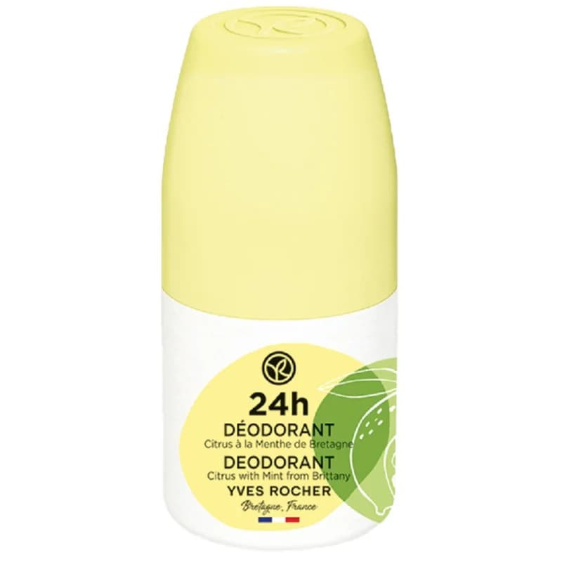 yves rocher Yves Rocher Део Рол Он 24ч Лимон и Мента 50 мл, cheap.bg