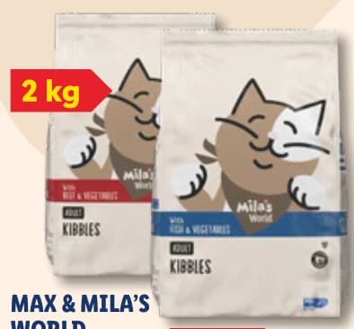 max mila s world MAX & MILA'S WORLD Суха храна за котки, различни видове, cheap.bg