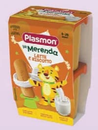 Plasmon Млечен десерт с бишкоти, 6+ мес., Lilly Drogerie