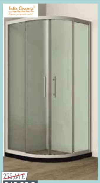 inter ceramic Inter Ceramic Регулируема душ кабина ШхДхВ 85-95x85-95x190см, Mr. Bricolage