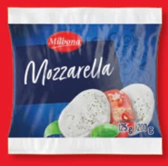 milbona MILBONA Моцарела, cheap.bg