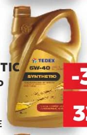 tedex TEDEX SYNTHETIC Моторно масло 5W-40 VW511 SAE, cheap.bg