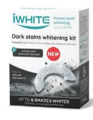 iWhite DARK STAIN Гел шини за избелване на зъби с активен въглен, Lilly Drogerie