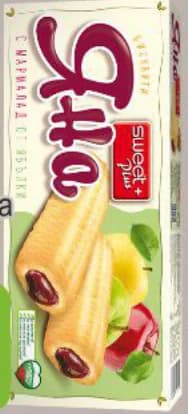 sweet plus SWEET PLUS Бисквити Яна различни видове, Бурлекс