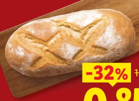 Бял хляб с квас, Lidl